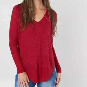 We the Free by Free People Catalina V-Neck Thermal Top